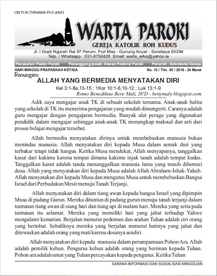Paroki Roh Kudus